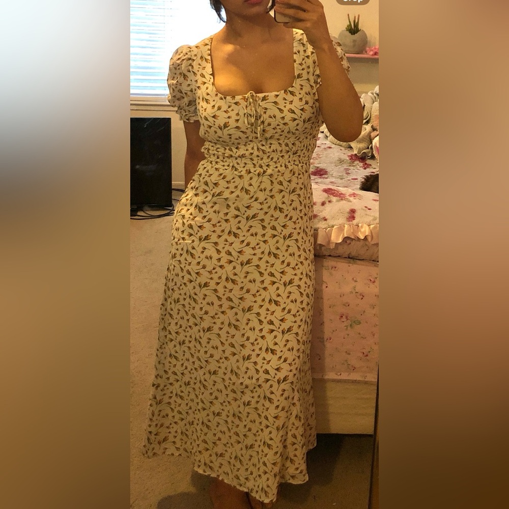Reformation Floral Maxi Dress sz8